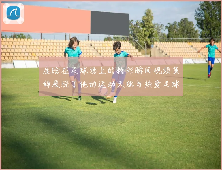 鹿晗在足球场上的精彩瞬间视频集锦展现了他的运动天赋与热爱足球的激情